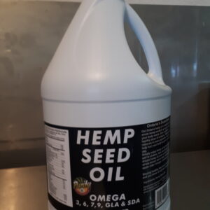 Hemp Seed Oil - 4L